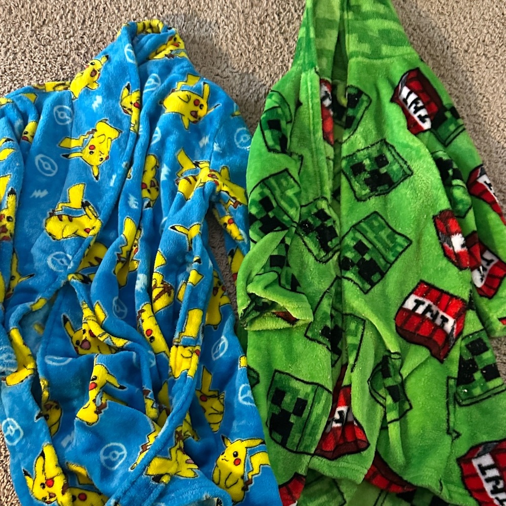Kids bath robes
